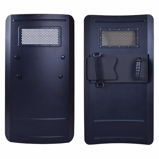 Bouclier de protection anti-émeute en polycarbonate