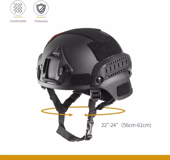 Casque pare-balles Mich militaire fabriqué casque balistique Nij Iiia Ach
